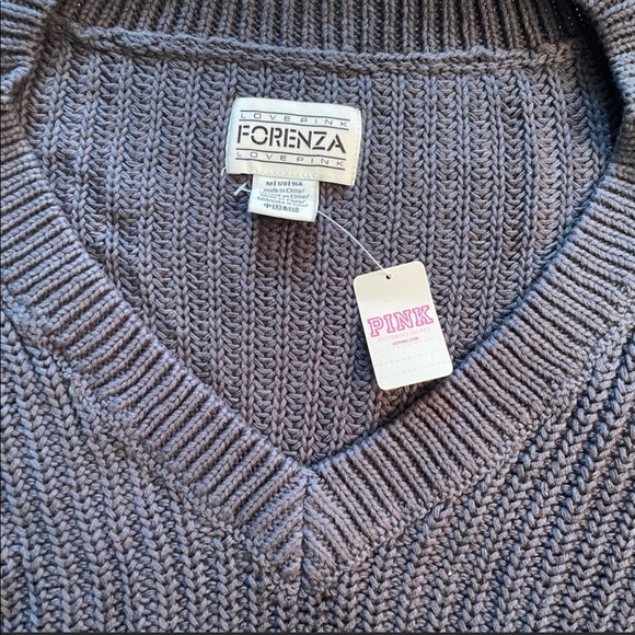 Pink Victoria’s Secret Fishermen Crew Neck Sweater - Picture 2 of 5